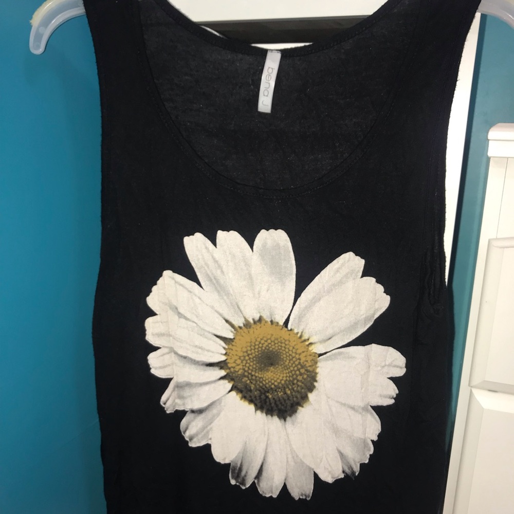 Black summer tank top